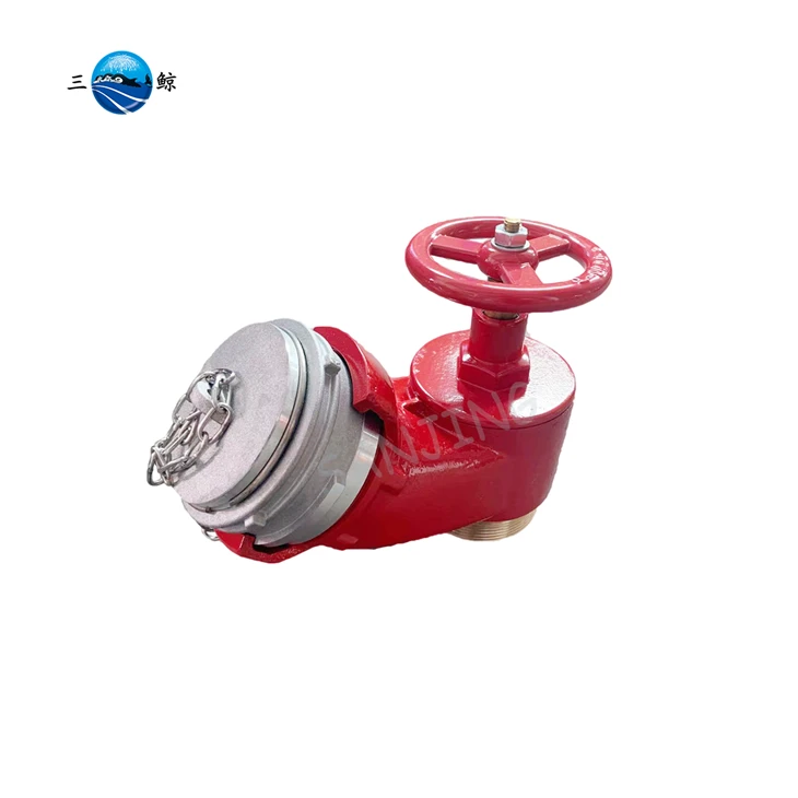 2.5" Threaded Fwansè Kalite Outlet dife Landing Valv